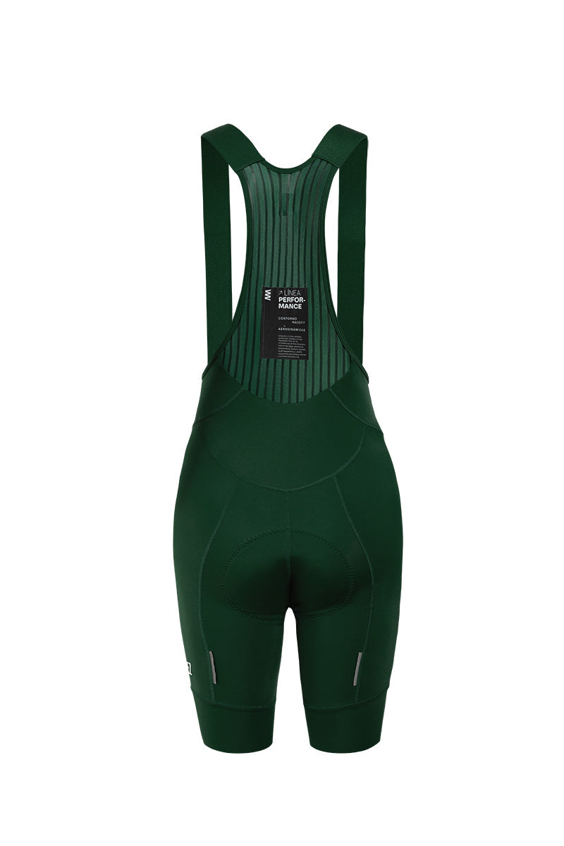 Bib Short Performance Mujer FALCON PINE GREEN 2.4