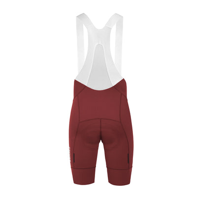 Bib Short Pro Hombre HARD MOROCCON RED 2.4